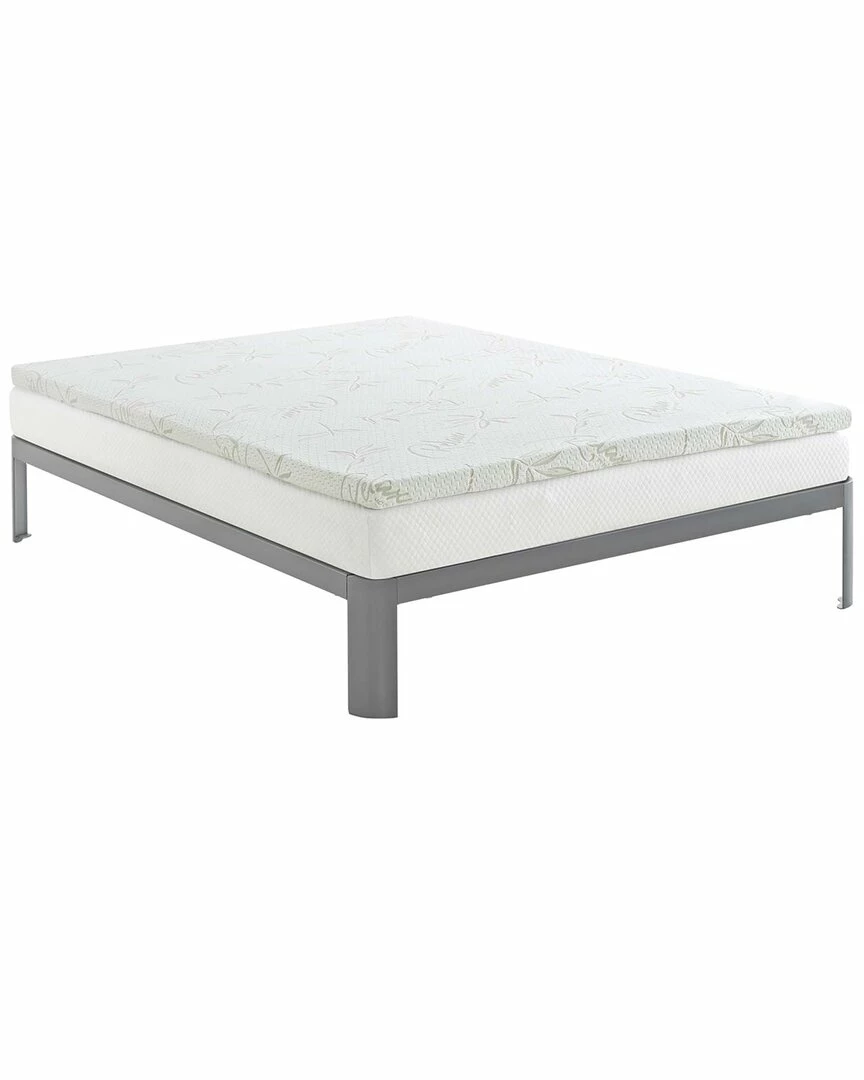 Modway Relax 2in Gel Memory Foam Mattress Topper Home Mattresses & Accessories