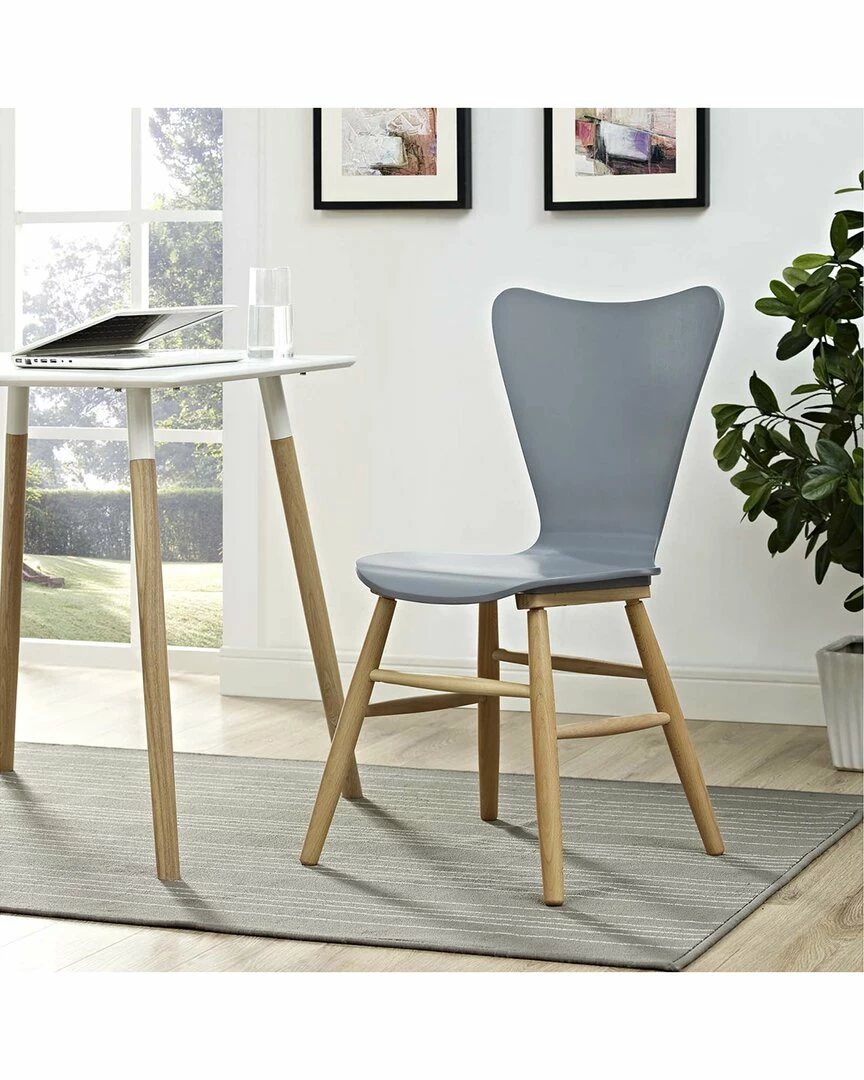 Modway Cascade Wood Dining Chair Home Dining Chairs & Stools - Image 2