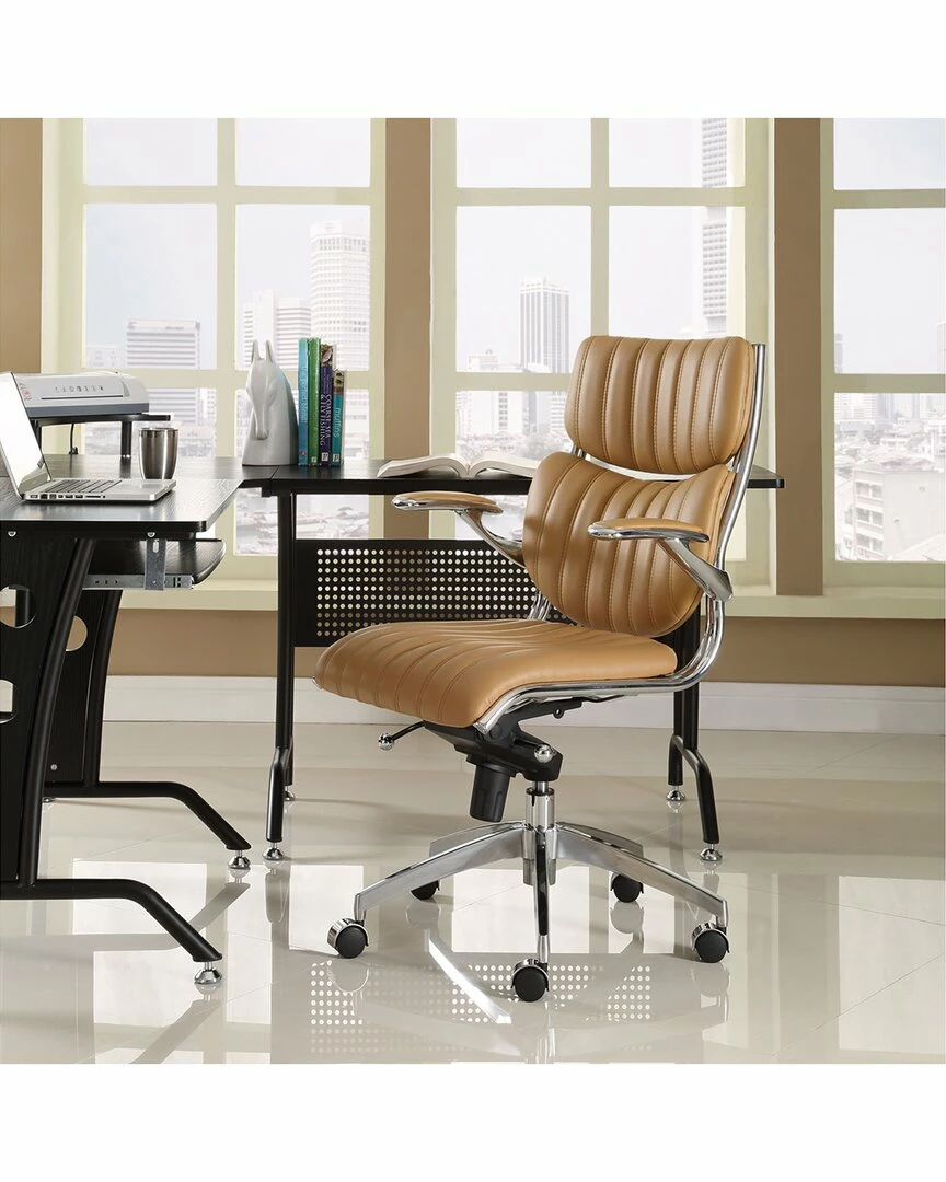 Modway Escape Mid Back Office Chair Home Office Chairs - Image 2