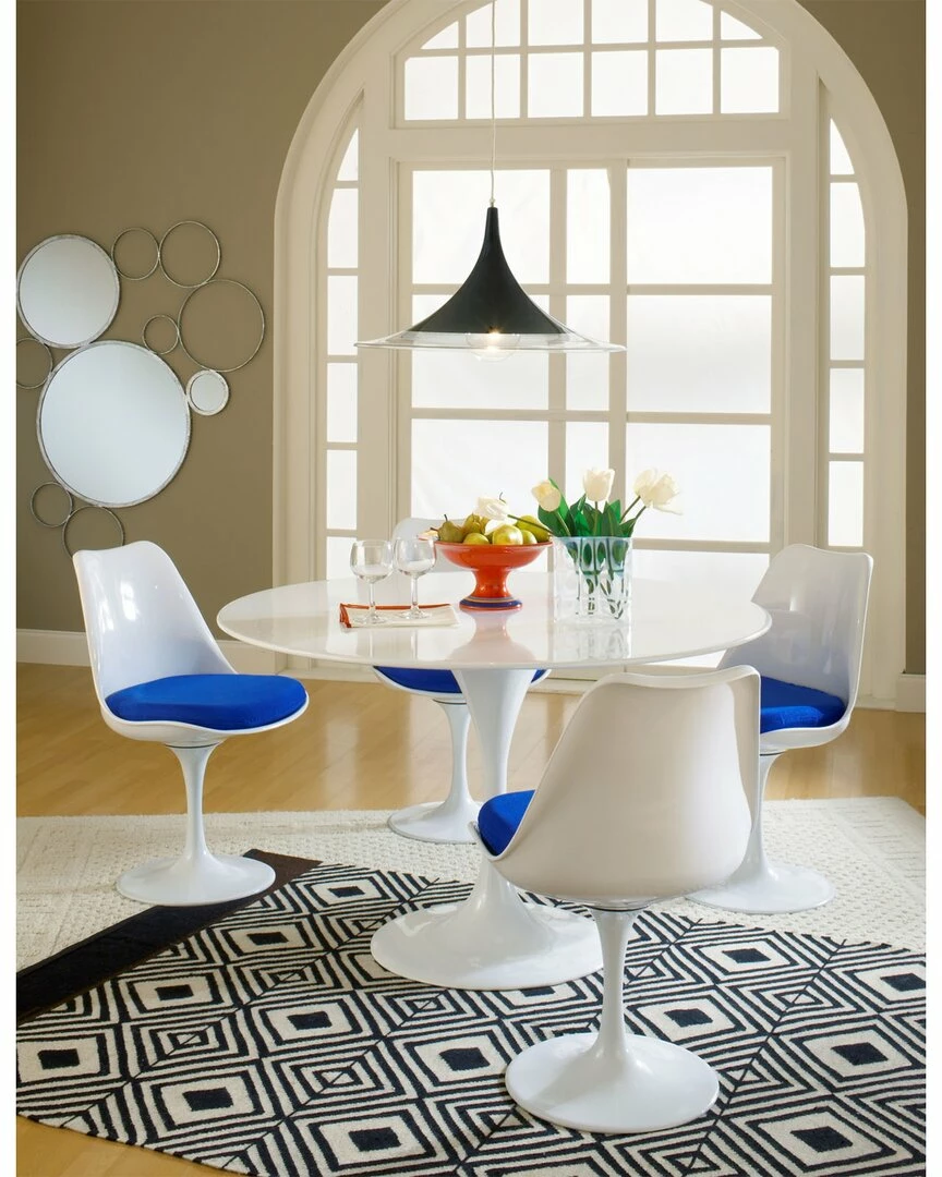 Modway Lippa Dining Upholstered Fabric Side Chair Home Dining Chairs & Stools - Image 2