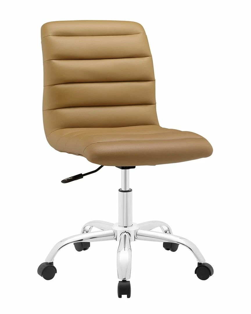Modway Ripple Armless Mid Back Office Chair Home Office Chairs