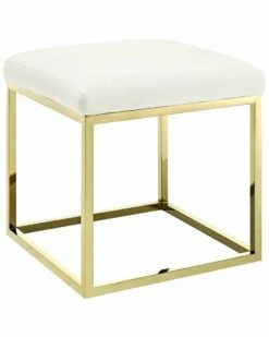 Modway Anticipate Velvet Ottoman Home Ottomans & Poufs