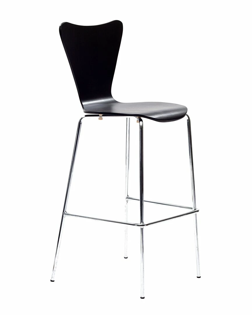 Modway Ernie Wood Bar Stool Home Dining Chairs & Stools