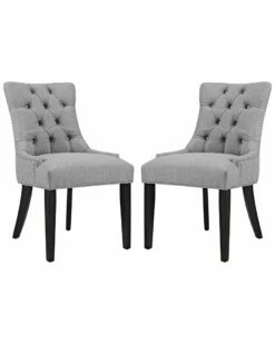 Modway Regent Parsons Dining Side Chair Set Home Dining Chairs & Stools
