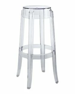 Modway Casper Transparent Bar Stool Home Dining Chairs & Stools