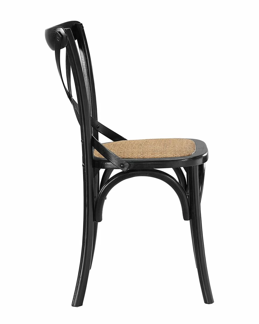 Modway Gear Dining Wood Side Chair Home Dining Chairs & Stools - Image 3