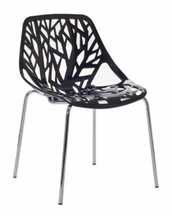 Modway Stencil Dining Side Chair Home Dining Chairs & Stools