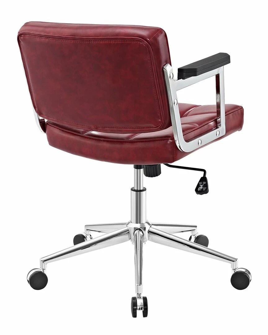 Modway Portray Mid Back Office Chair Home Office Chairs - Image 2
