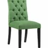 Modway Duchess Parsons Upholstered Fabric Dining Side Chair Home Dining Chairs & Stools