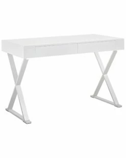 Modway Sector Stainless Steel Desk Home Desks & Storage