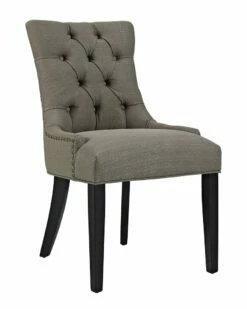Modway Regent Upholstered Fabric Dining Chair Home Dining Chairs & Stools