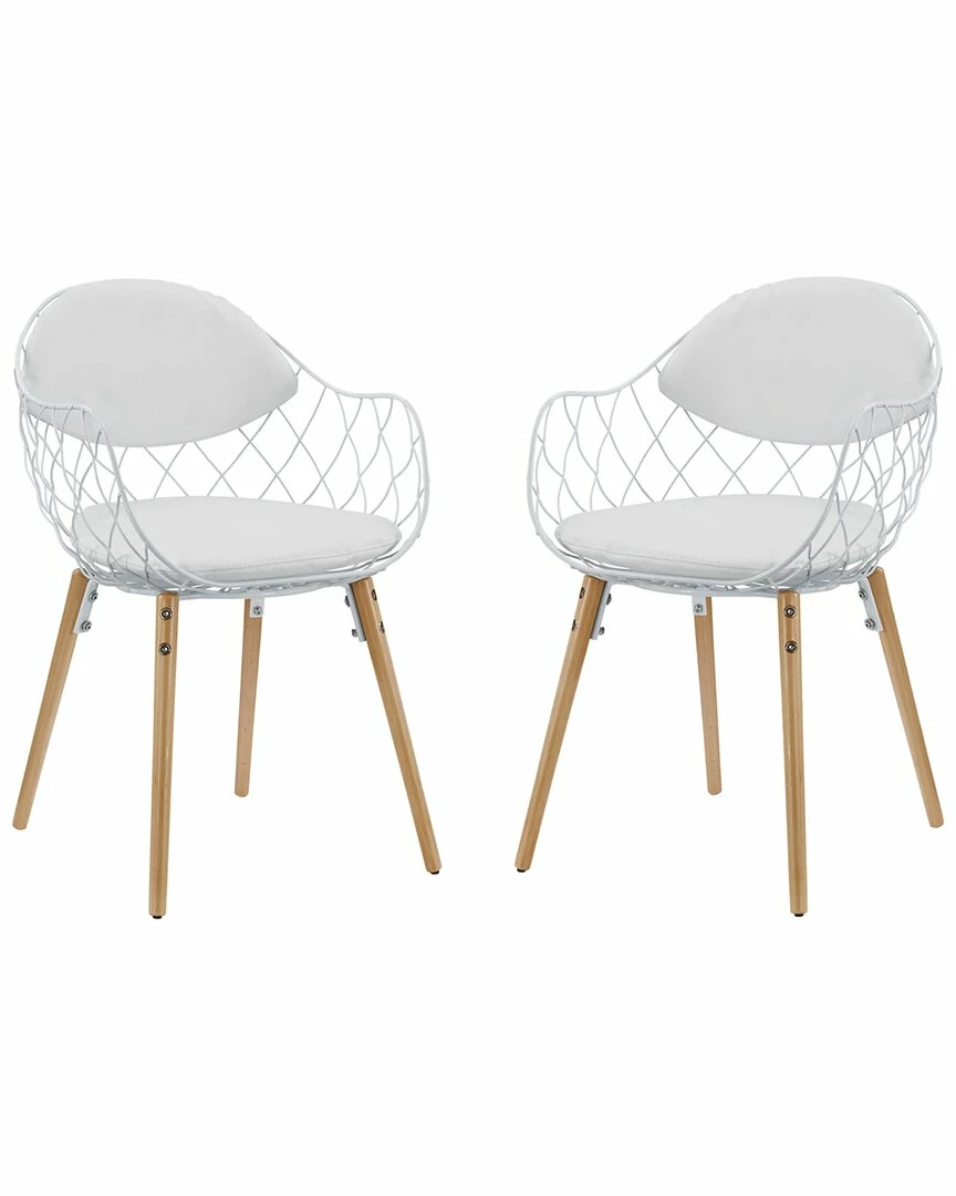 Modway Basket Dining Chairs Metal Wire & Set Home Dining Chairs & Stools