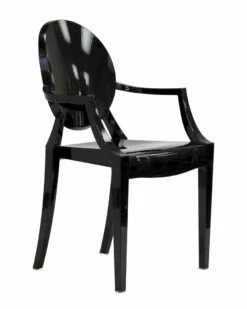 Modway Casper Dining Armchairs Acrylic Set Home Dining Chairs & Stools