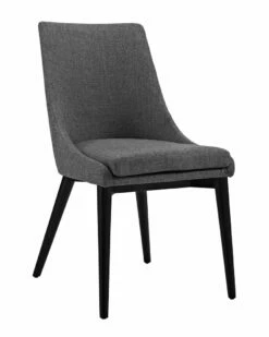 Modway Viscount Upholstered Fabric Dining Side Chair Home Dining Chairs & Stools