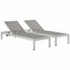 Modway Outdoor Set Of 2 Shore Chaise Home Lounge Sets