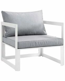 Modway Fortuna Outdoor Patio Aluminum Armchair Home Seating