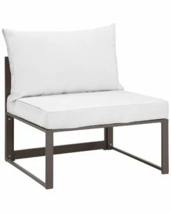 Modway Outdoor Fortuna Armless Outdoor Patio Chair Home Seating