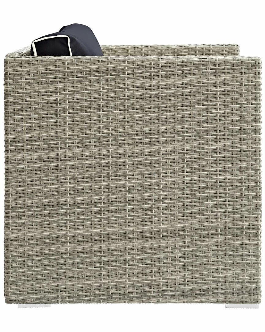 Modway Repose Outdoor Patio Wicker Rattan Armchair Home Seating - Image 2