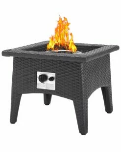 Modway Outdoor Vivacity Outdoor Patio Fire Pit Table Home Fire Pits
