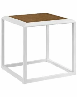 Modway Stance Outdoor Patio Aluminum Side Table Home Outdoor Tables