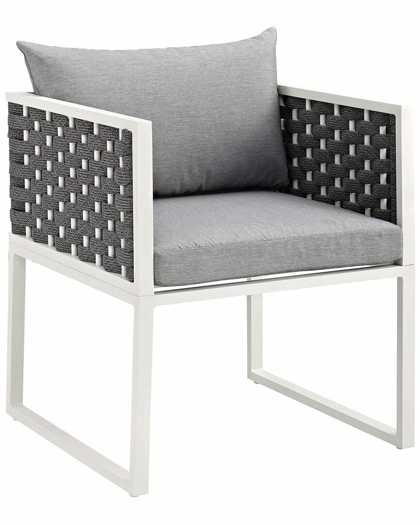 Modway Outdoor Stance Outdoor Patio Aluminum Dining Armchair Home Seating