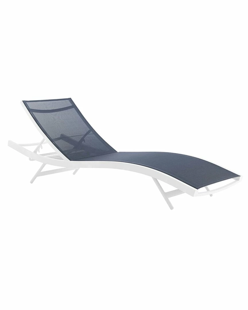 Modway Outdoor Glimpse Outdoor Patio Mesh Chaise Lounge Chair Home Seating