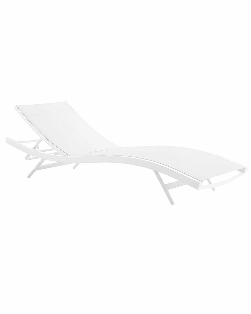 Modway Glimpse Outdoor Patio Mesh Chaise Lounge Chair Home Seating