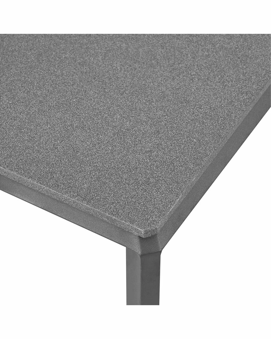 Modway Outdoor Riverside Aluminum Outdoor Patio Coffee Table Home Outdoor Tables - Image 3