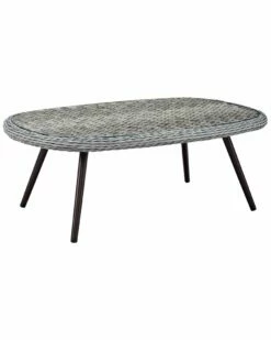 Modway Outdoor Endeavor Outdoor Patio Wicker Rattan Coffee Table Home Outdoor Tables