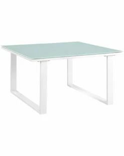 Modway Fortuna Outdoor Patio Aluminum Side Table Home Outdoor Tables