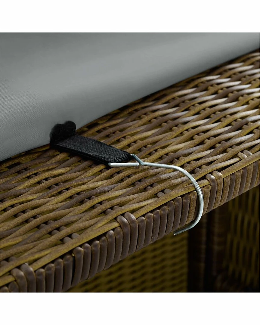 Modway Outdoor Immerse Siesta And Convene Canopy Daybed Outdoor Patio Furniture Cover Home Seating - Image 3