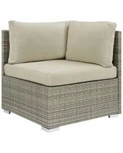 Modway Outdoor Repose Sunbrella Fabric Outdoor Patio Corner Home Seating