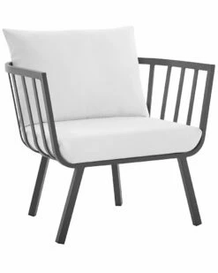 Modway Outdoor Riverside Outdoor Patio Aluminum Armchair Home Seating