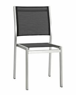 Modway Outdoor Shore Outdoor Patio Aluminum Dining Side Chair Home Seating