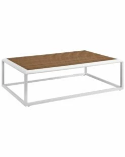 Modway Outdoor Stance Outdoor Patio Aluminum Coffee Table Home Outdoor Tables
